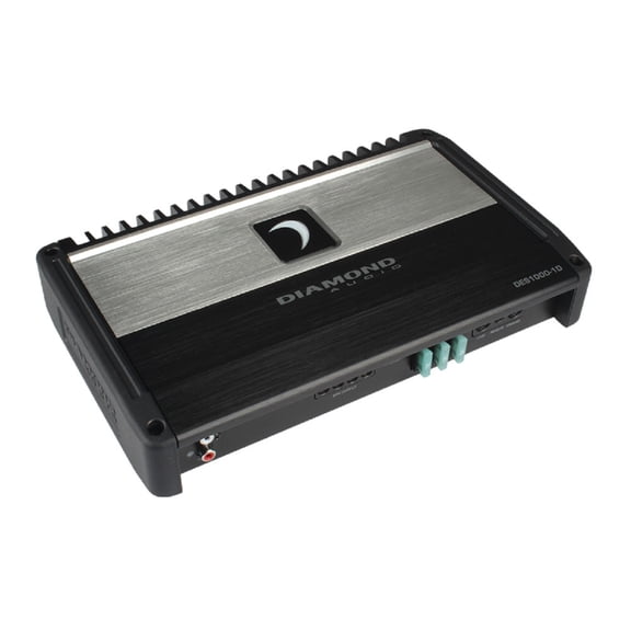 Diamond Audio DES1000.1D Diamond Elite Series 800W x 1 @4Ohms, Class D Full Range Mono Sub Amplifier