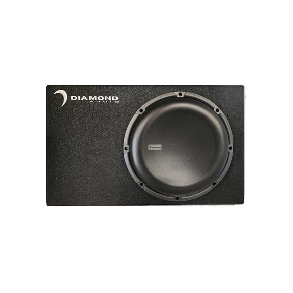 Diamond Audio DESMB10 - 10" Slot Vented Passive Subwoofer Enclosure (2)