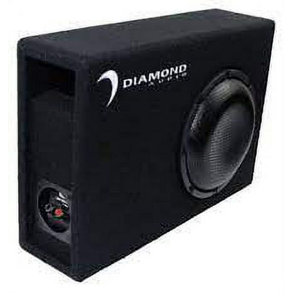 Diamond Audio DESMB10A 10" 2 Ohm 400W RMS Power Handling Slot Vented Active Subwoofer Enclosure