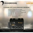 thumbnail image 1 of Diamond Audio LOC22 2-Channel (2 IN / 2 OUT) Line-Output Converter, 1 of 1