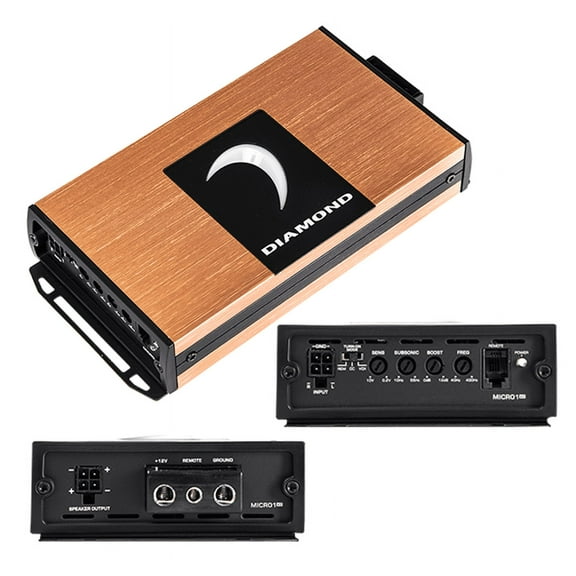 Diamond Audio MICRO1V2 Monoblock Micro Full Range Class-D Amplifier 500W RMS