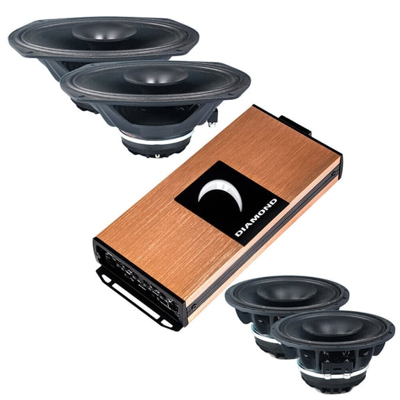 Absolute AS-7902 Speaker Connector Harness for Select 1998-up Chrysler Dodge Jeep Hyundai (pair)