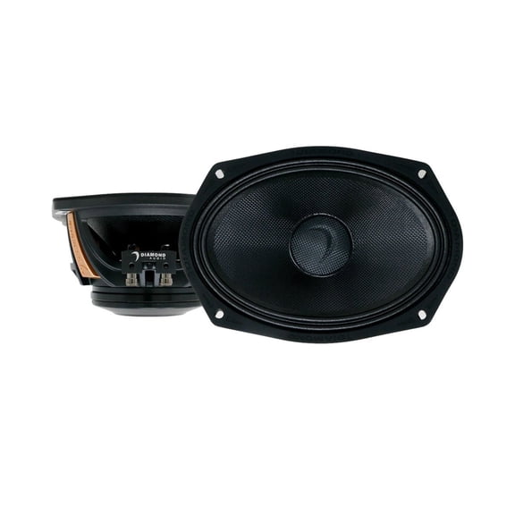 MSNEO SERIES - 6"x9" High Output Neo Midrange Speakers (4Ω) - MS69NEO