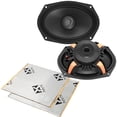 thumbnail image 1 of Diamond Audio MS69NEO 6X9" MS Neo Series Midrange Coaxial Speakers 1400W + NVX SDSK2 Sound Damping, 1 of 8