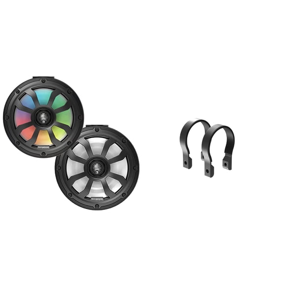 Diamond Audio POD10F4B Black 10" Speaker Pods with 2.25" clamps