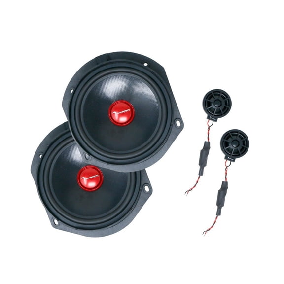 Diamond Audio 6.5" Tesla Model S 2-Way Component Speaker Set (Plug Play) S-65C