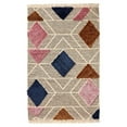 Diamond Aztec Tufted Flat Weave Area Rug 5"x8" by Drew Barrymore Flower