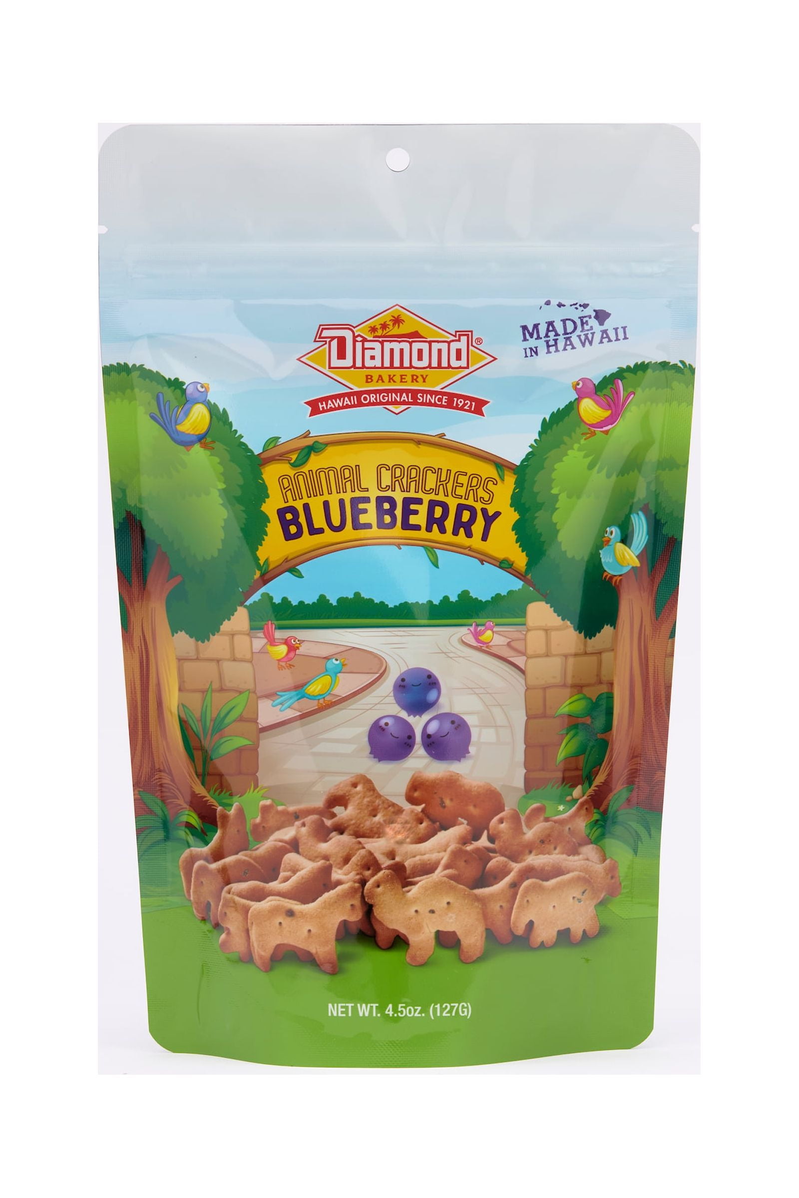 Diamond Bakery Animal Cookies Blueberry