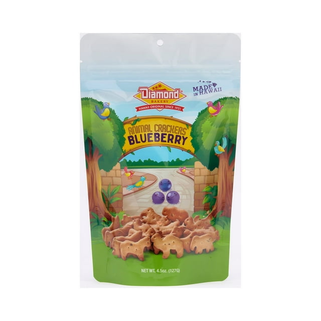 Diamond Bakery Animal Cookies Blueberry