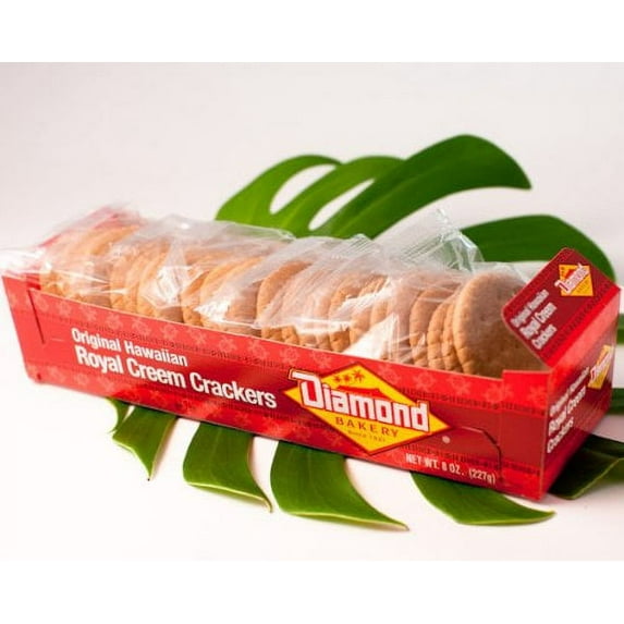 Diamond Bakery - Original Hawaiian Royal Creem Crackers (Net Wt. 8 Oz.)