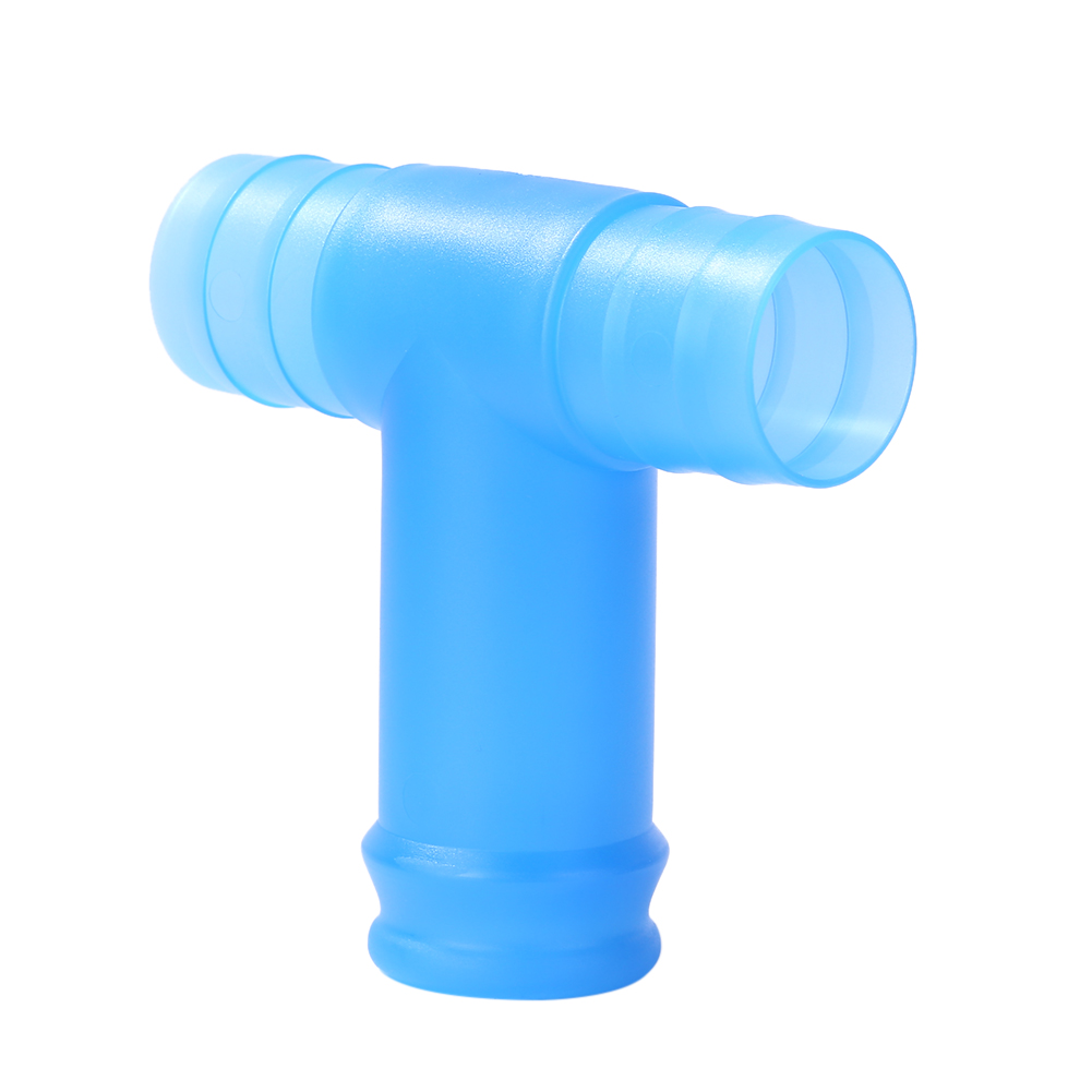 Diamond Beer Snorkel Funnel Drink Straw Connector for Party Bar (B Blue