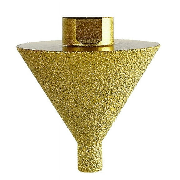 Diamond Beveling Chamfer Bit for Angle Grinders, 5/8In 11 Thread Countersink Drill Bits, Cone Tile Small