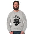 thumbnail image 1 of Diamond Bleeding Heart Compass Sweatshirt for Men or Women Brisco Brands S, 1 of 6
