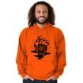 thumbnail image 1 of Diamond Bleeding Heart Compass Unisex Plus Fleece Graphic Hoodie Brisco Brands 2X, 1 of 5