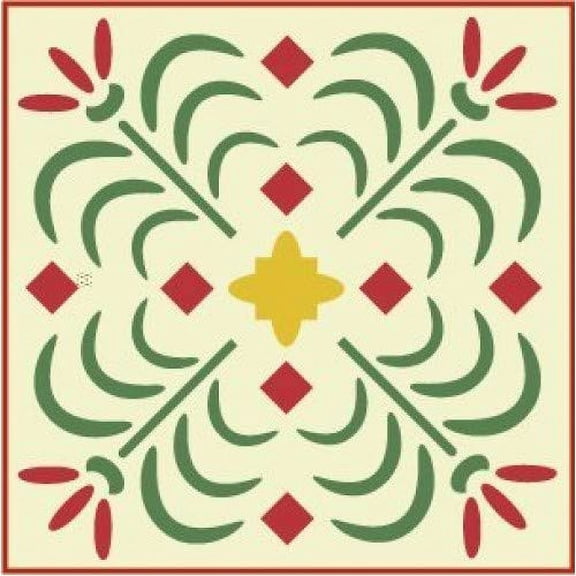 Diamond Block Quilt Stencil - Quilting Stencils Plastic Stencils DIY Decorative Stencil Template Painting Gifts Crafts Laser Cut Mylar Reusable Templates - The Artful Stencil