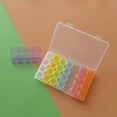 Diamond Box 28 Boxes Divided Tools Nail Jewelry Diy Packaging Box