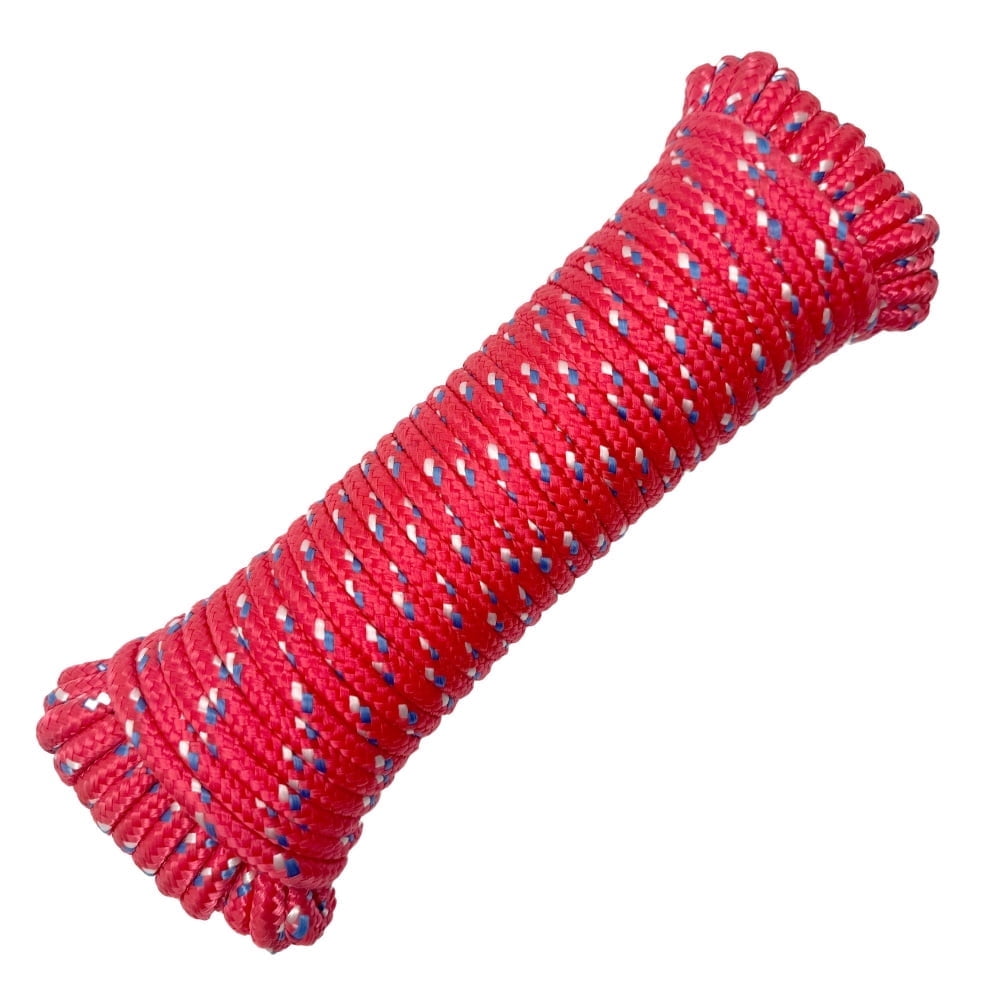 Diamond Braided Polypropylene Rope, 16-Strand 660lbs High Strength ...