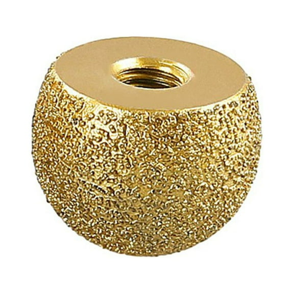Diamond Brazed Round Grinding Head Abrasive Tools for Internal Arc Grinding 30Mm