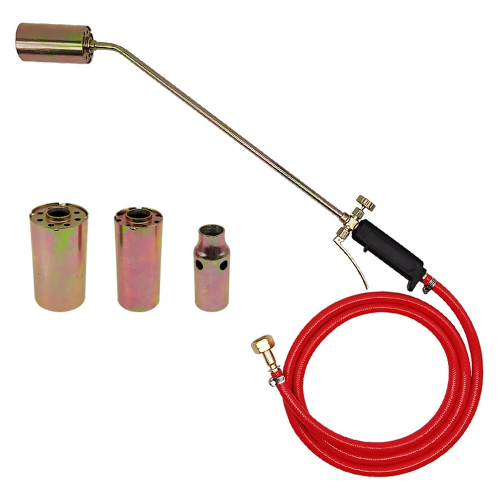 Diamond Burner Gun with 3 Nozzles LPG Gas Igniter for Culinary Melting