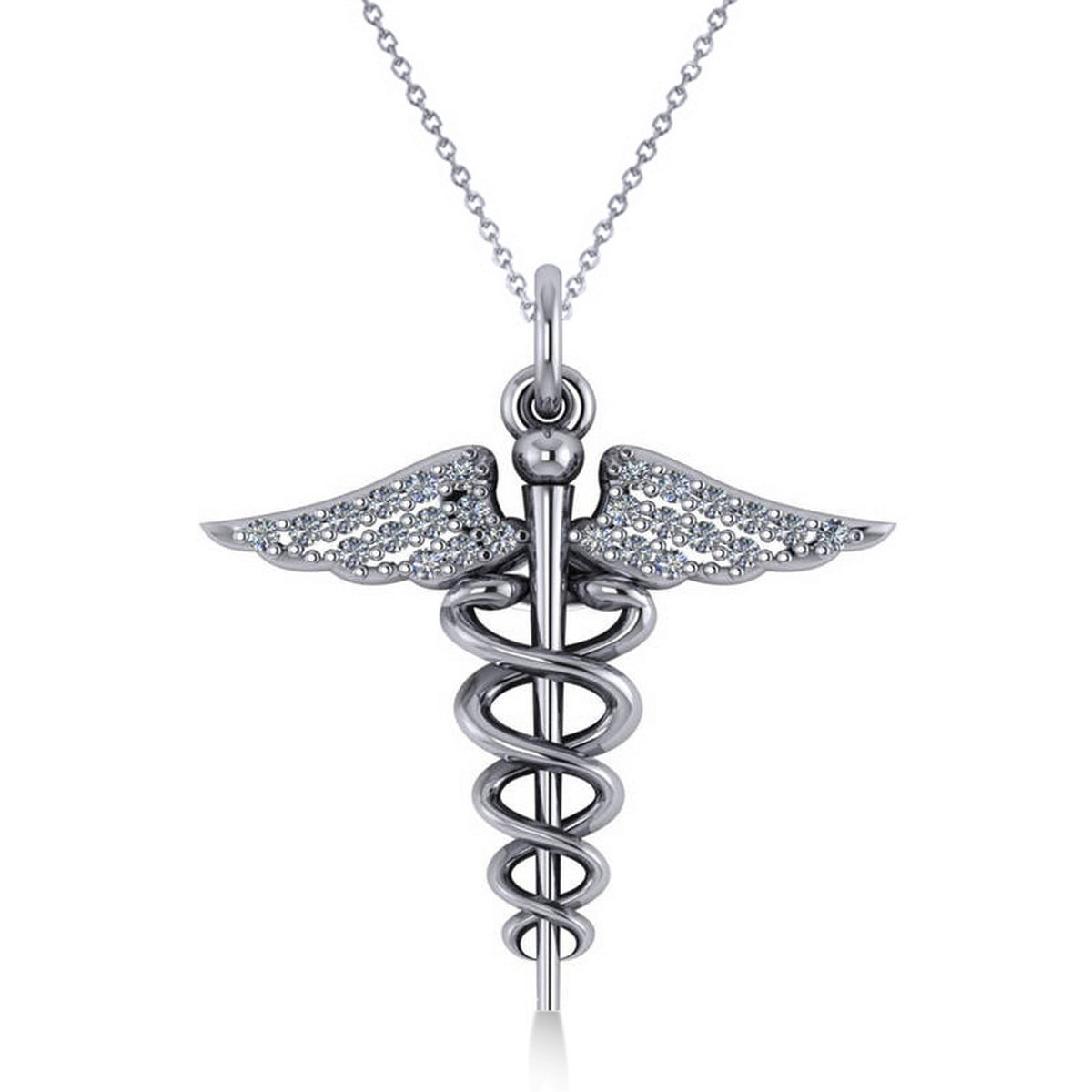 Caduceus pendant sale