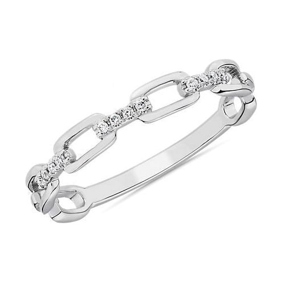 Diamond-Capitals 0.15 Ct Beautiful Round Cut Natural Diamond Bride Eternity Band for Women (F-G/VS1) Solid 950 Platinum Size 9