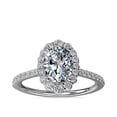 thumbnail image 1 of Diamond-Capitals 1.00 Ct Excellent Oval Cut Real Diamond Solitaire Beautiful Proposal Ring for Women in 14K White Gold Size 4.5 (F-G/VS1), 1 of 8
