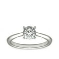 thumbnail image 1 of Diamond-Capitals 2.00 Carat Cushion Cut Moissanite Diamond Stylish Ring for Wedding and Engagement Solid 14K White Gold Size 11, 1 of 6
