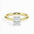 thumbnail image 1 of Diamond-Capitals 2.00 Ct Stunning Radiant Cut Moissanite Diamond (D/VVS1) Solitaire Anniversary Ring for Ladies Solid 14K Yellow Gold Size 9, 1 of 7