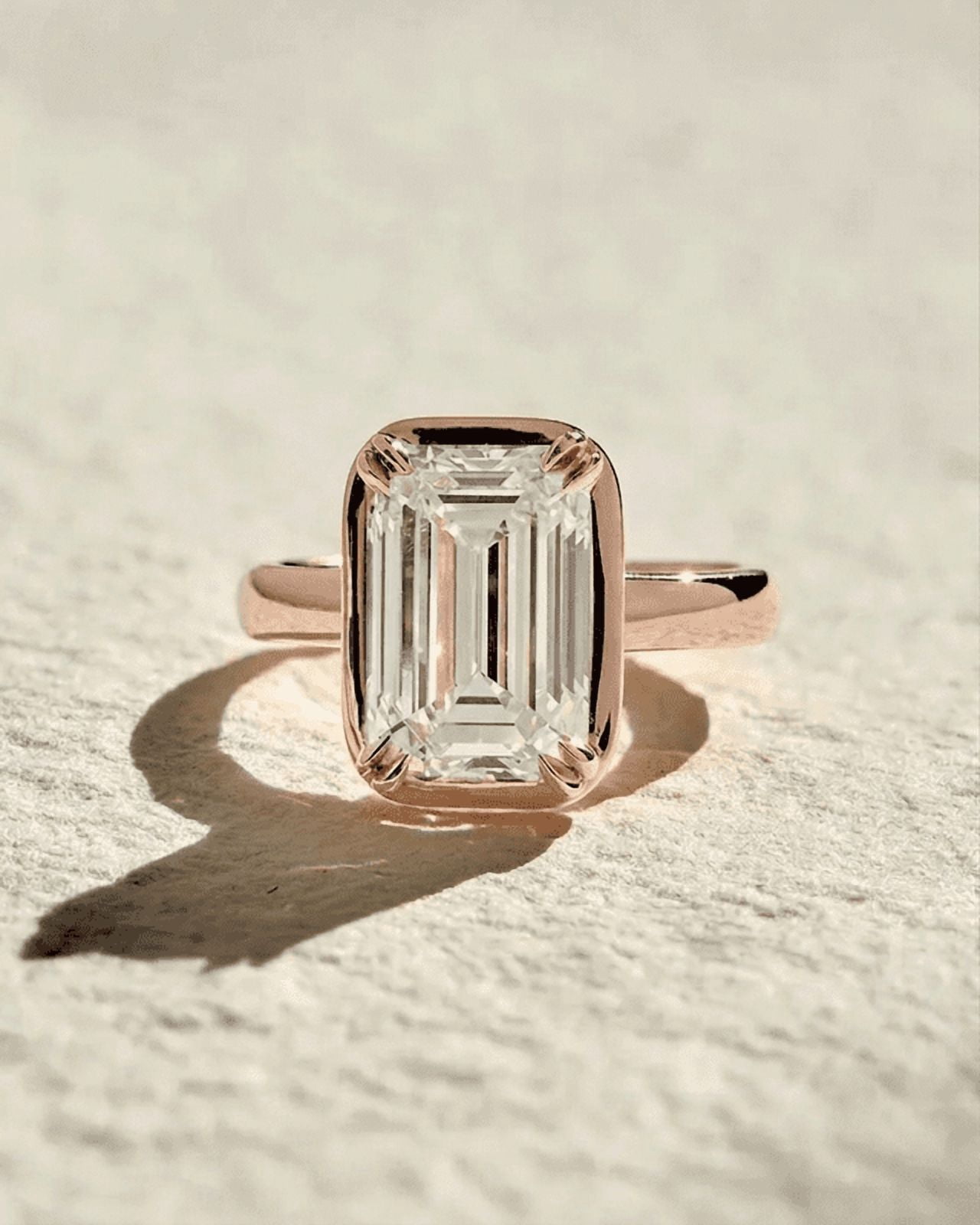 Diamond-Capitals 2.00 tcw Latest Emerald Cut Solitaire IGI Certified ...