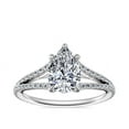 thumbnail image 1 of Diamond-Capitals 2.20 Ct (F-G/VS1) Classy Pear Cut Natural Diamond Solitaire Engagement Ring for Ladies Solid 950 Platinum Size 5.5, 1 of 8