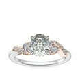 thumbnail image 1 of Diamond-Capitals 2.20 Ct (F-G/VS1) Latest Oval Cut Natural Diamond Solitaire Anniversary Ring for Ladies Solid 950 Platinum Size 5, 1 of 6