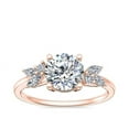 thumbnail image 1 of Diamond-Capitals 2.25 Ct Stunning Round Cut IGI Certified Lab Grown Diamond (E/VVS2) Solitiare Anniversary Ring for Gift Solid 14K Rose Gold Size 3, 1 of 9