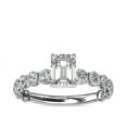 thumbnail image 1 of Diamond-Capitals 2.85 Ct Wonderful Emerald Cut Natural Diamond Solitaire Engagement Ring for Gift Solid 950 Platinum Size 8 (F-G/VS1), 1 of 6