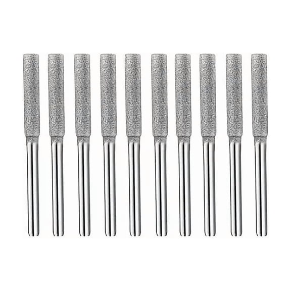 Diamond Chain Saw Sharpening Kit, Titanium Coated Corundum Grinding Wheel, Rotary Tool File for Stone, Suitable for Artificial Jade, Glass, Metal