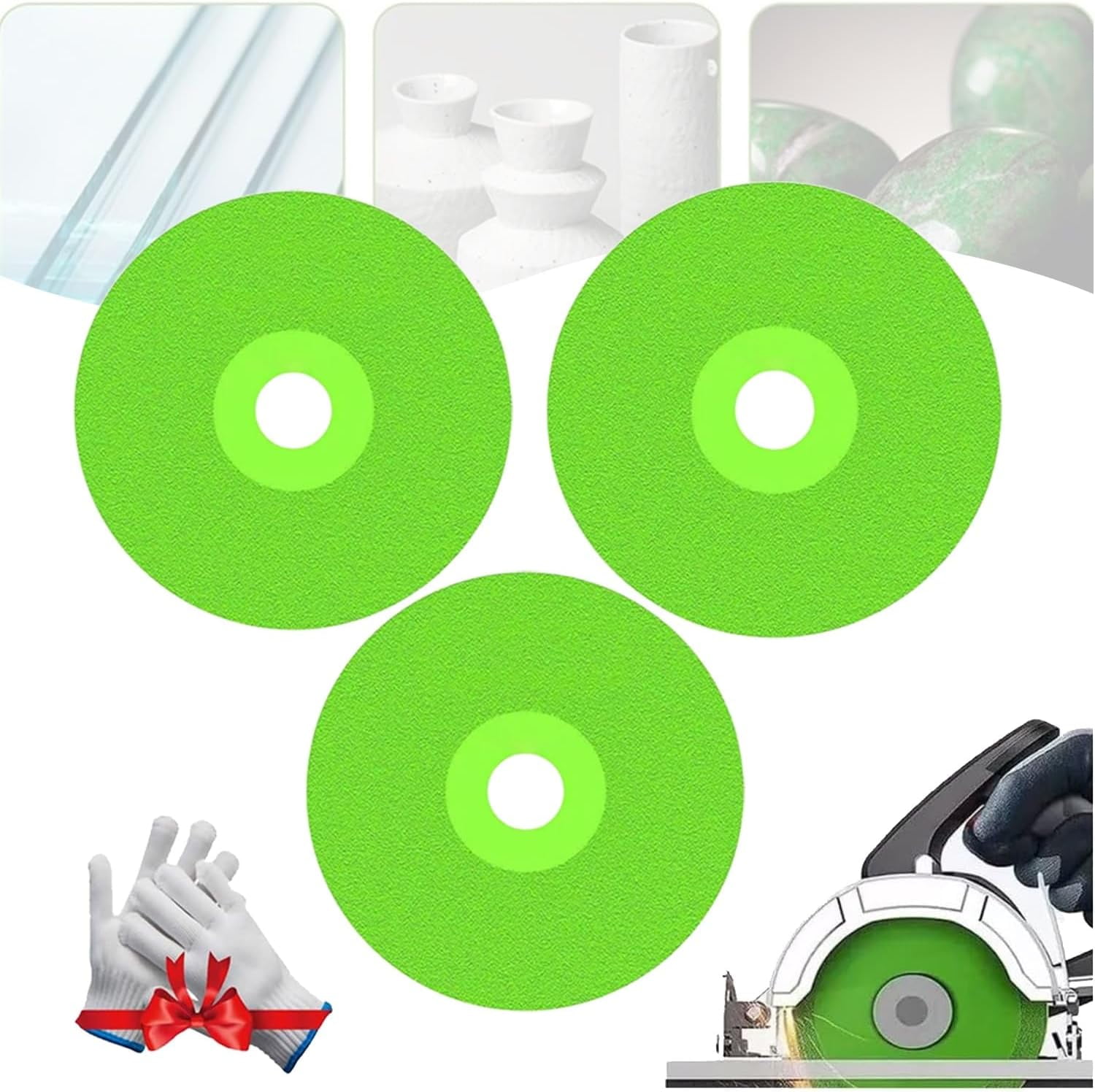 Felsplattentrennscheibe 100mm - Diamant Schleifscheibe Für Winkelschleifer