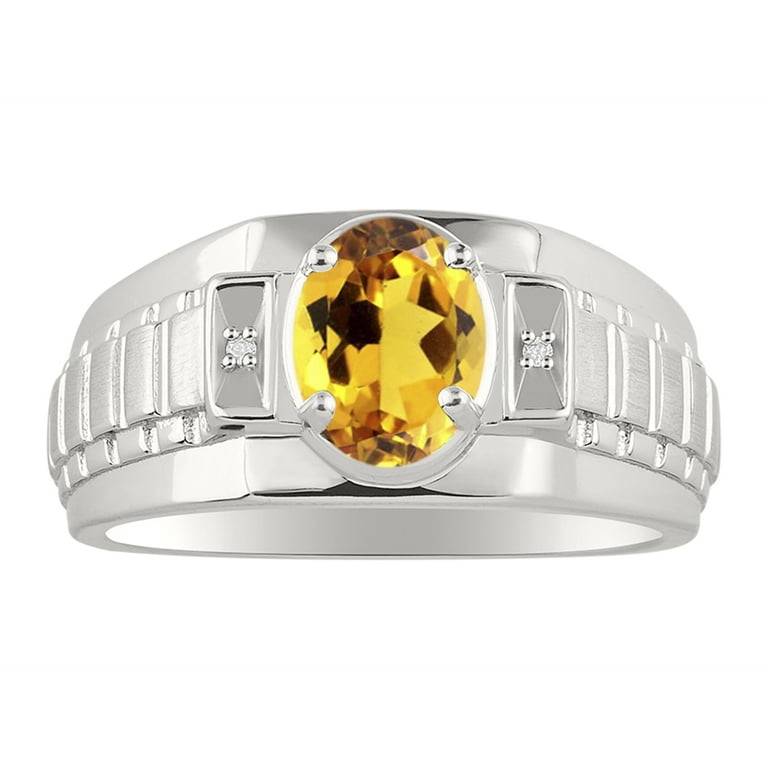 Yellow topaz deals ring price