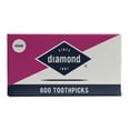 thumbnail image 1 of Diamond Classic Round Toothpicks, Toothpick Box, 800 Count Wood Toothpicks, 1 of 7