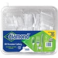 thumbnail image 1 of Diamond Clear Assorted Cutlery, 192 Count, 1 of 5