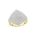 thumbnail image 1 of Diamond Cluster Ring in 14K Yellow Gold (1 1/2 cttw) (I-Color, SI3/I1-Clarity) (Size-5), 1 of 2