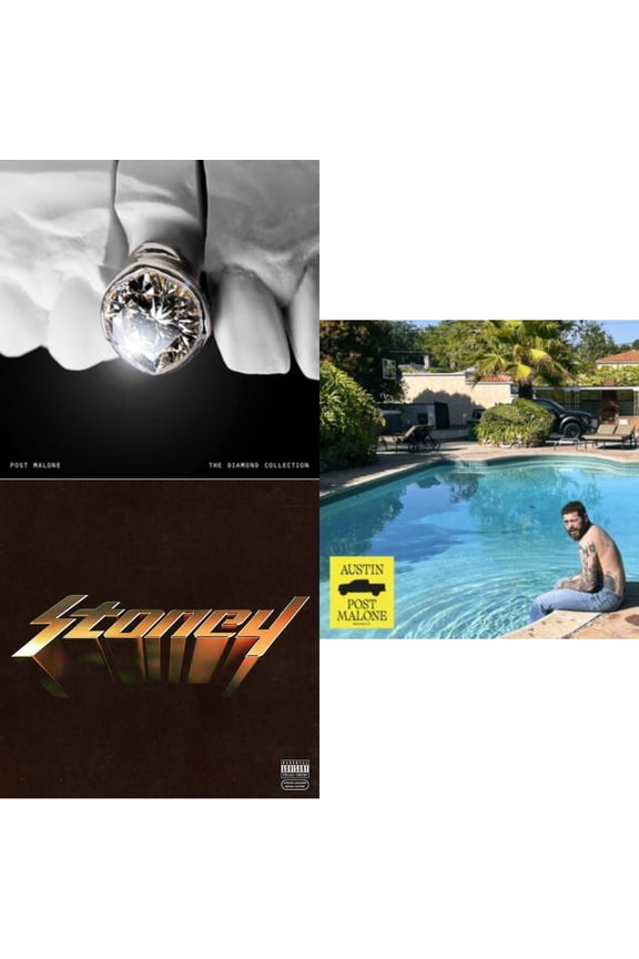 Austin (Forest Green/2LP) (X) & Diamond Collection (Metallic Silver Vinyl/2LP) & Stoney (Orange LP Vinyl)