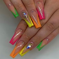 Diamond Color Wear Nail Tip Detachable