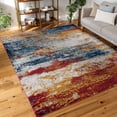 thumbnail image 1 of Diamond Contemporary 3' x 5' Multi-Color Polypropylene Indoor Area Rug, 1 of 7