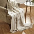 thumbnail image 1 of Diamond Cotton Tufted Throw, 1 of 1