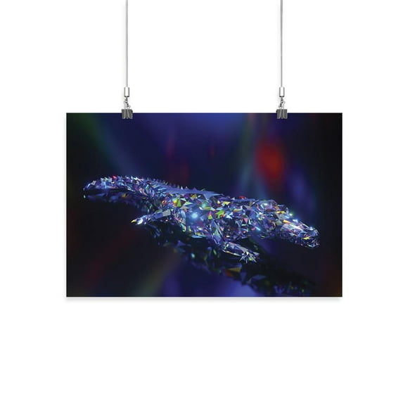 Diamond Crocodile Poster - Image by Shutterstock,
