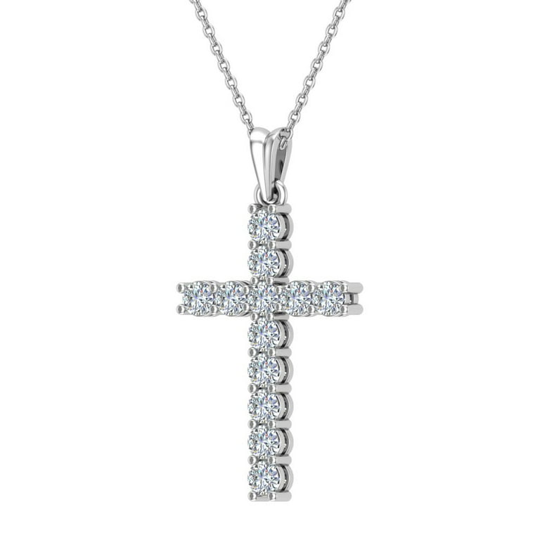 Cross necklace for deals women walmart