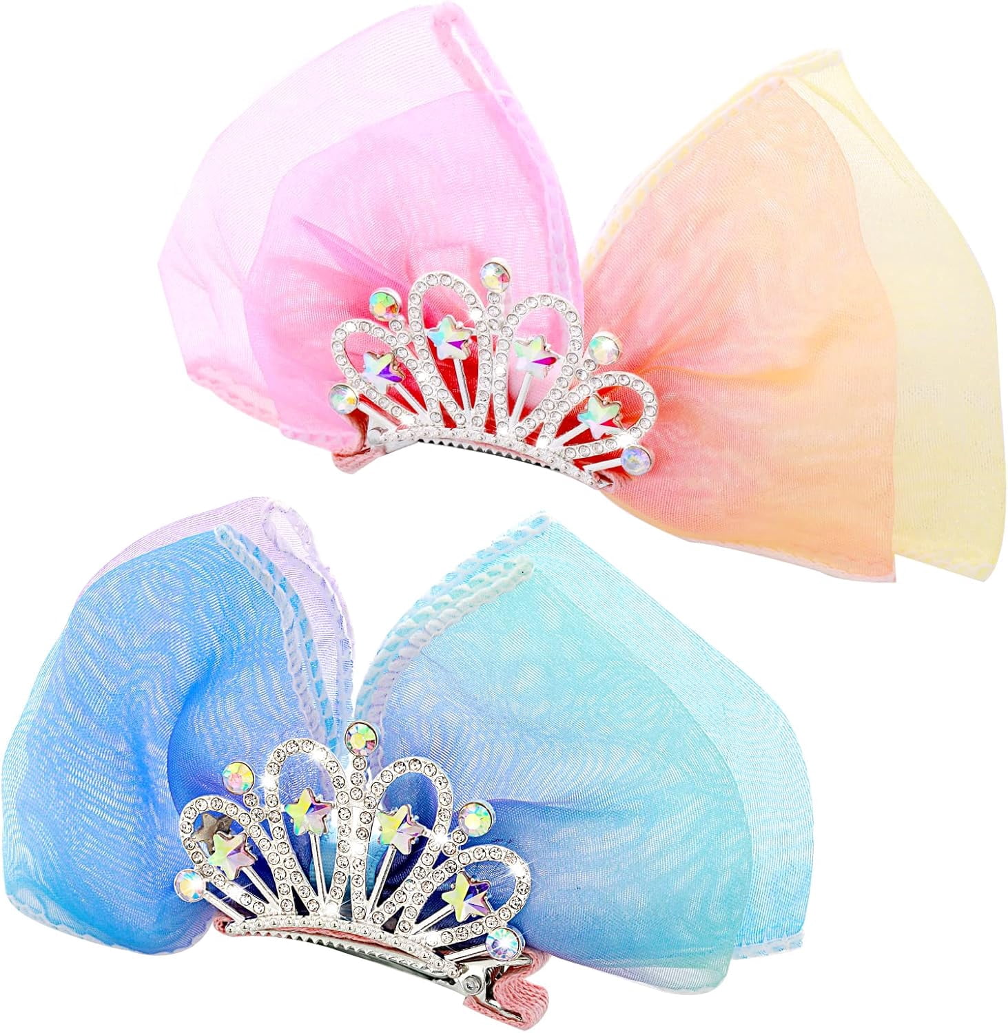 Diamond Crown Gradual pink，Gradual blue purple - Walmart.com