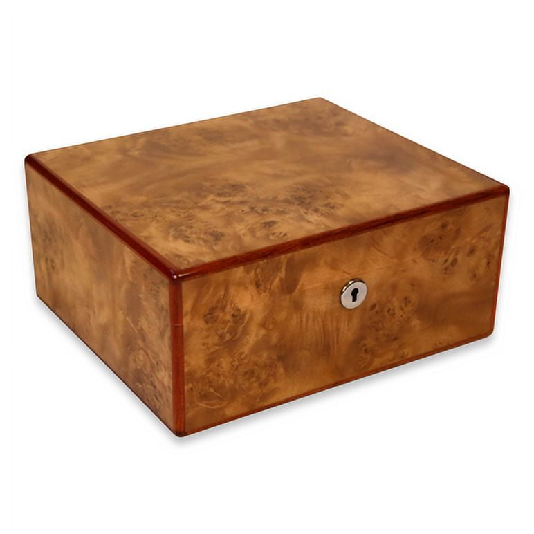 Diamond Crown Wesley 40Cigar Desktop Humidor St. James Series