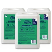 Diamond Crystal 3 Pack Iron Fighter Salt Block, Water Softeners, 50 Pounds - Water Soluble