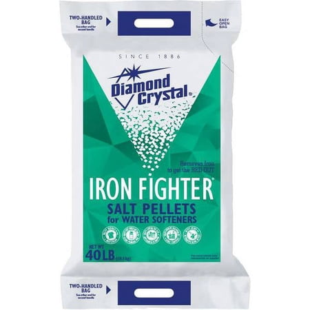 Diamond Crystal 40 lb Iron Fighter Salt Pellets