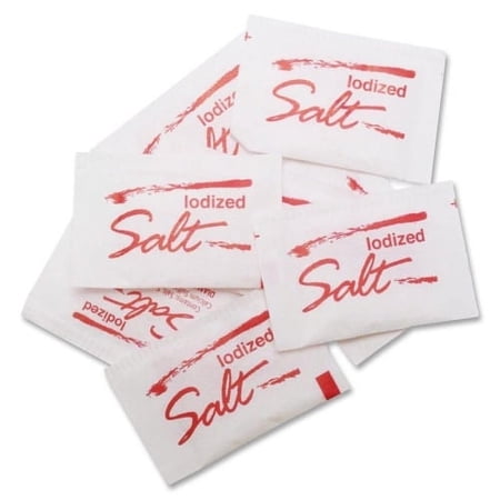 Diamond Crystal, MKLSFL14390, Salt Packets, 3000 / Box